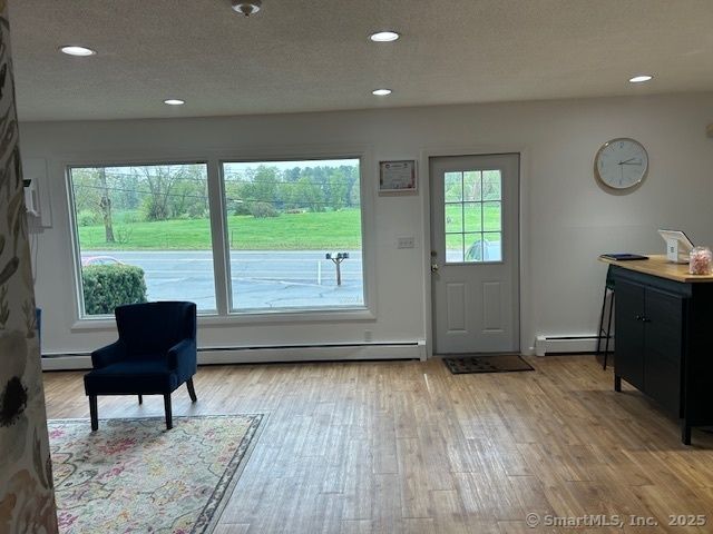 Interior, Recessed Lighting, Wood Texture Flooring