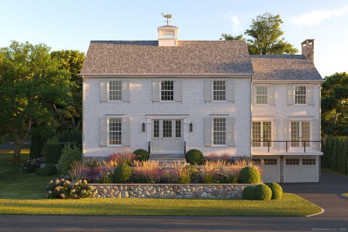 Attached, Exterior, Facade, Georgian