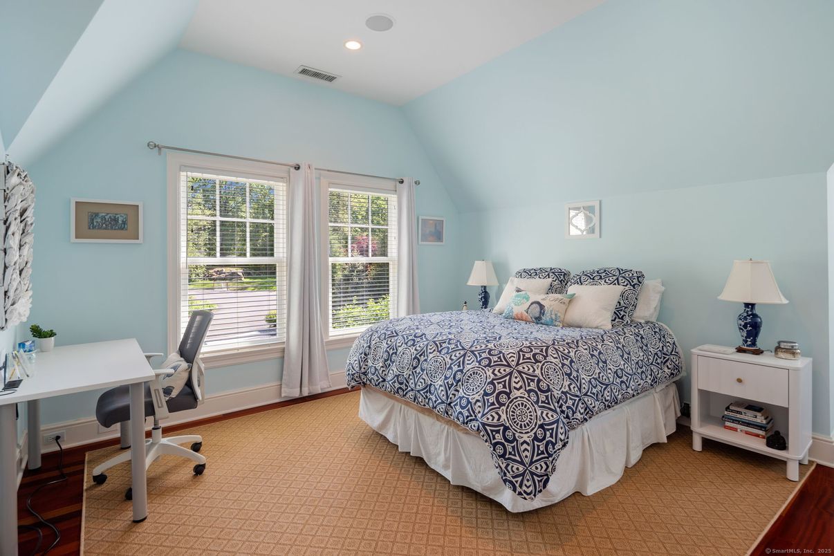 Bedroom, Home Office, Interior, Recessed Lighting