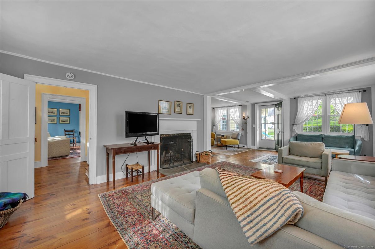 Fireplace, Interior, Living room, Wood Texture Flooring