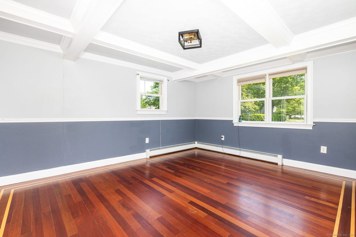 Empty room, Interior, Wood Texture Flooring