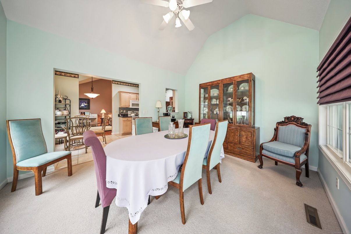 Dining room, Interior, Pendant Lights