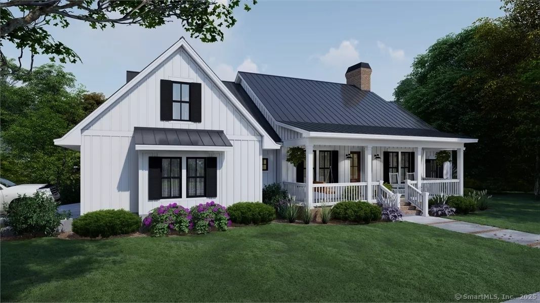 Backyard, Exterior, Facade, Farmhouse
