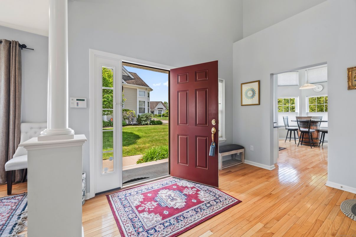 Dining room, Interior, Wood Texture Flooring