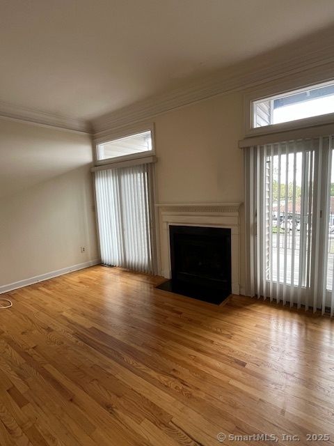 Empty room, Fireplace, Interior, Wood Texture Flooring