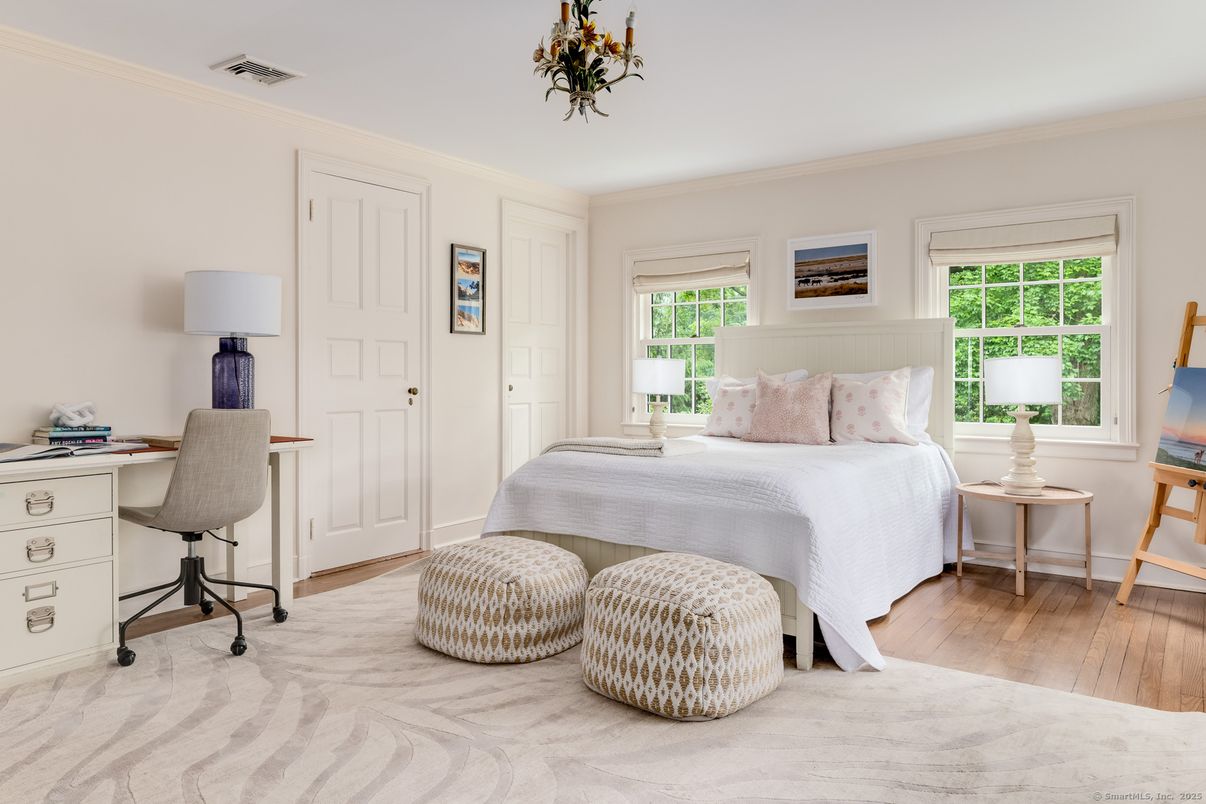 Bedroom, Home Office, Interior, Wood Texture Flooring