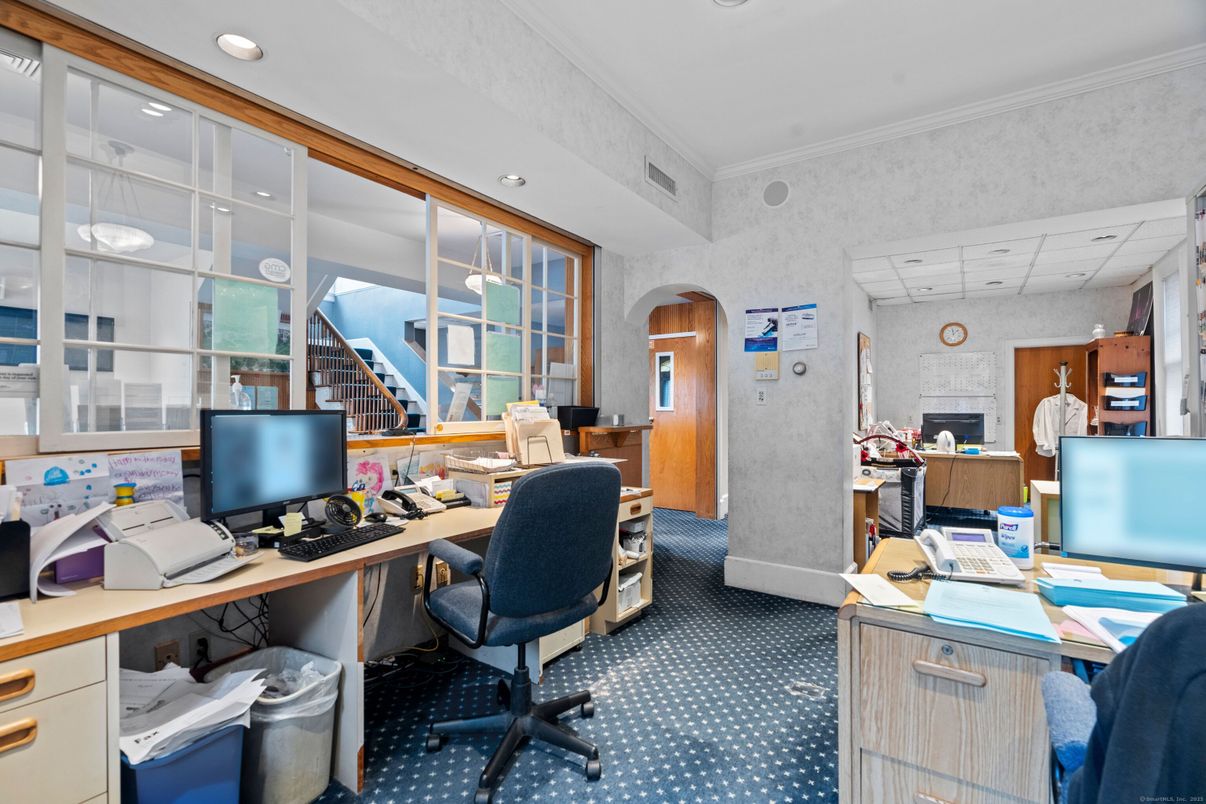 Home Office, Interior, Recessed Lighting