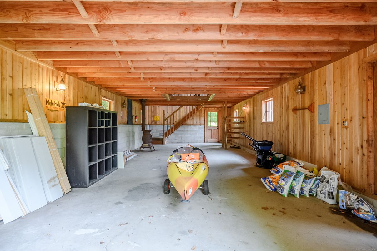 Fitness Equipment, Interior, Wooden Beams, Wooden Ceilings, Wooden Walls