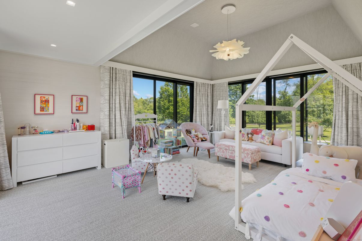 Bedroom, Interior, Living room, Recessed Lighting