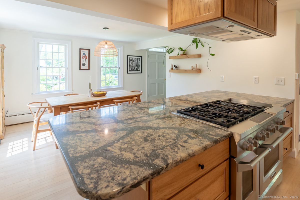 Dining room, Interior, Kitchen, Pendant Lights, Wood Texture Flooring