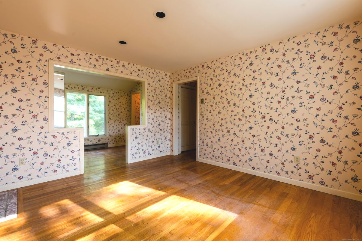 Empty room, Interior, Wood Texture Flooring