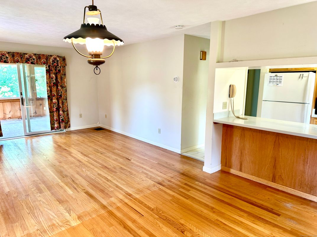 Empty room, Interior, Wood Texture Flooring