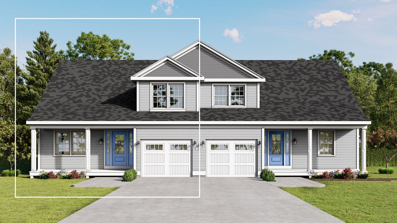 Attached, Exterior, Facade, Cape Cod