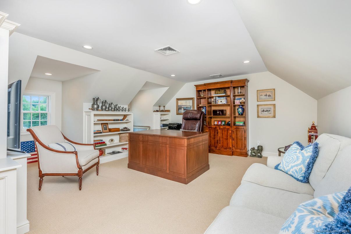 Home Office, Interior, Living room, Recessed Lighting