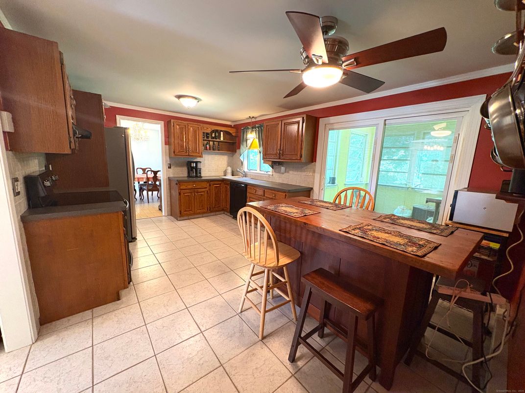 Dining room, Interior, Kitchen