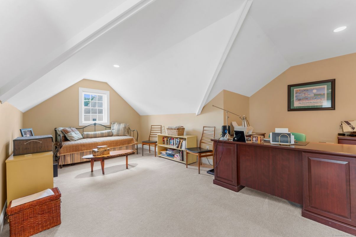 Home Office, Interior, Recessed Lighting