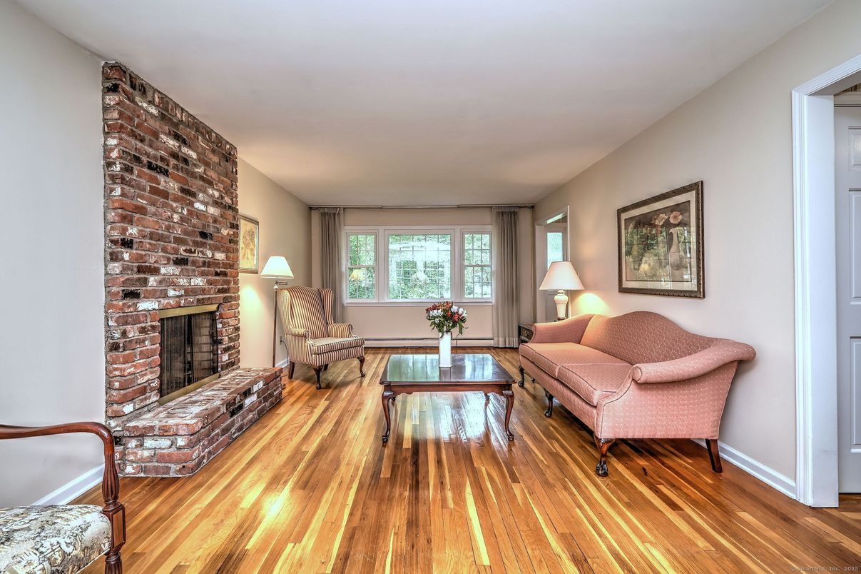 Fireplace, Interior, Living room, Stone Walls, Wood Texture Flooring