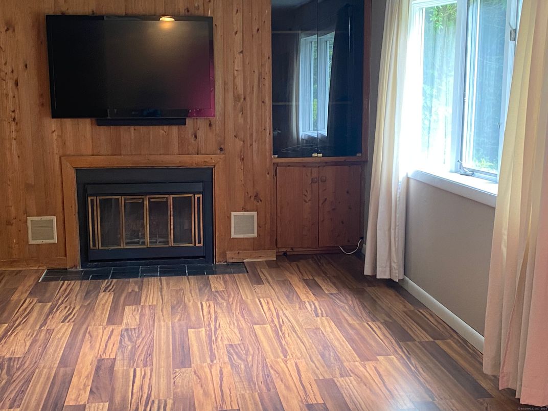 Fireplace, Interior, Wood Texture Flooring, Wooden Walls