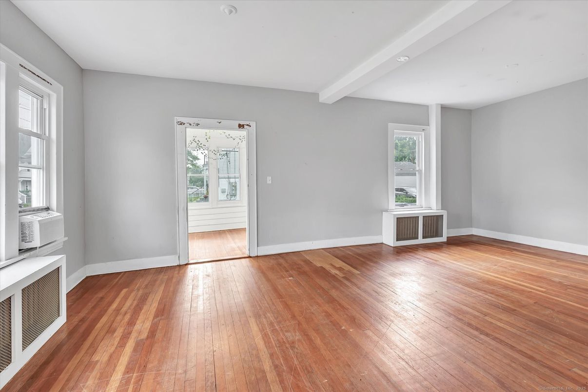 Empty room, Interior, Wood Texture Flooring