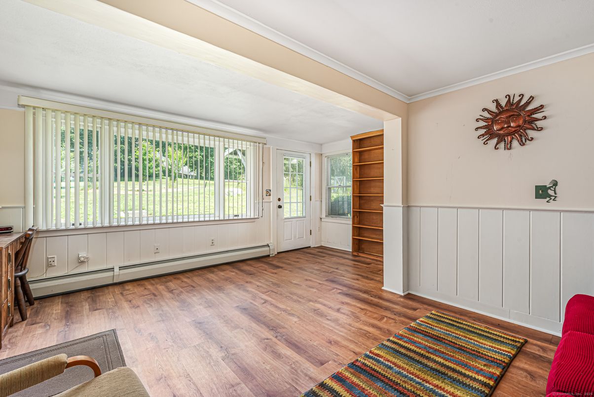 Empty room, Interior, Wood Texture Flooring