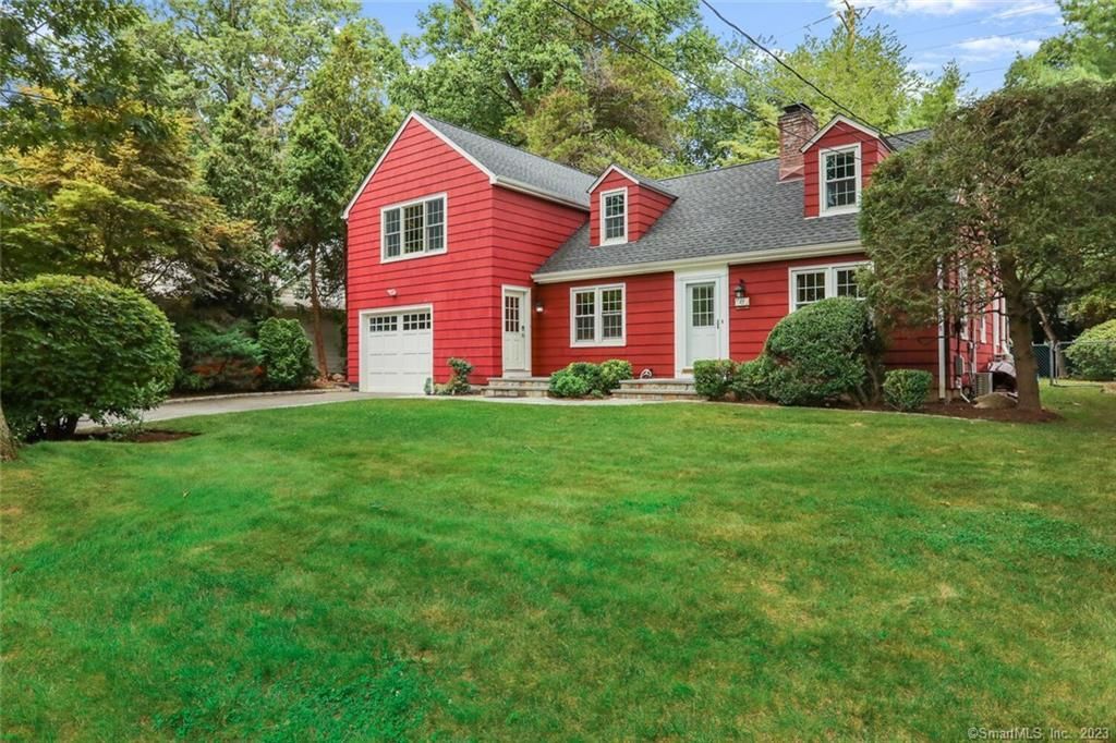 Attached, Backyard, Exterior, Facade, Cape Cod