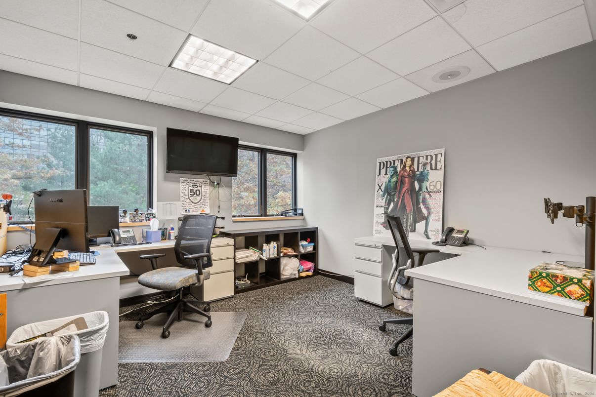 Home Office, Interior, Recessed Lighting