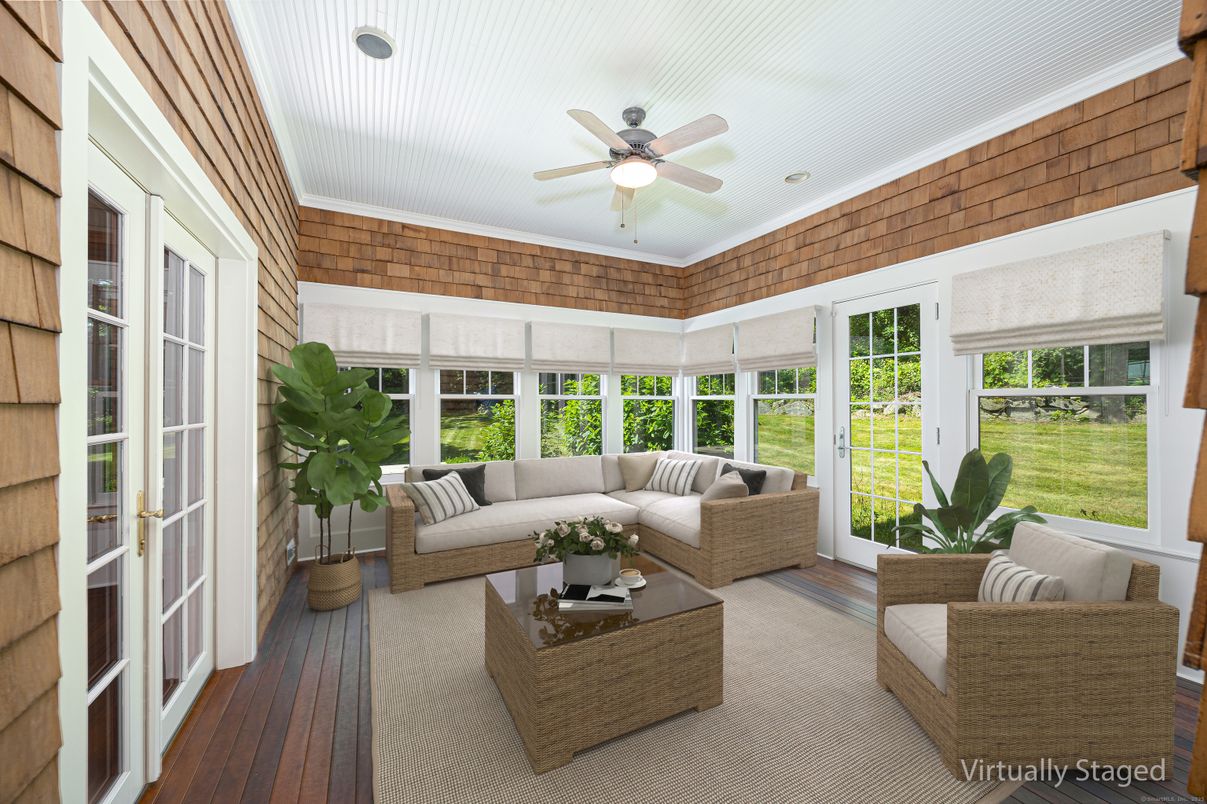 Interior, Living room, Sun Room, Wood Texture Flooring
