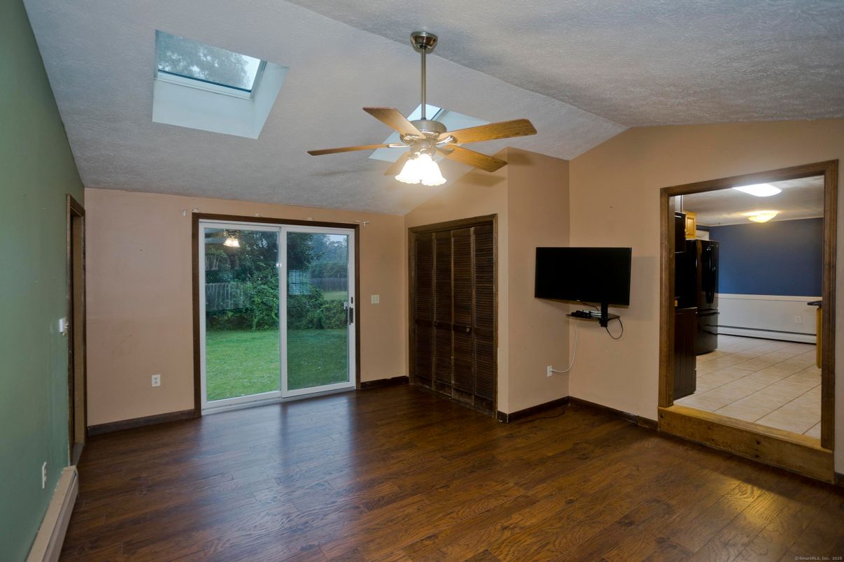 Empty room, Interior, Wood Texture Flooring