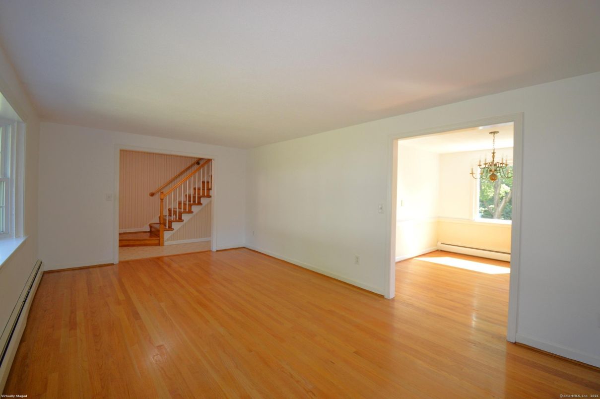 Empty room, Interior, Wood Texture Flooring