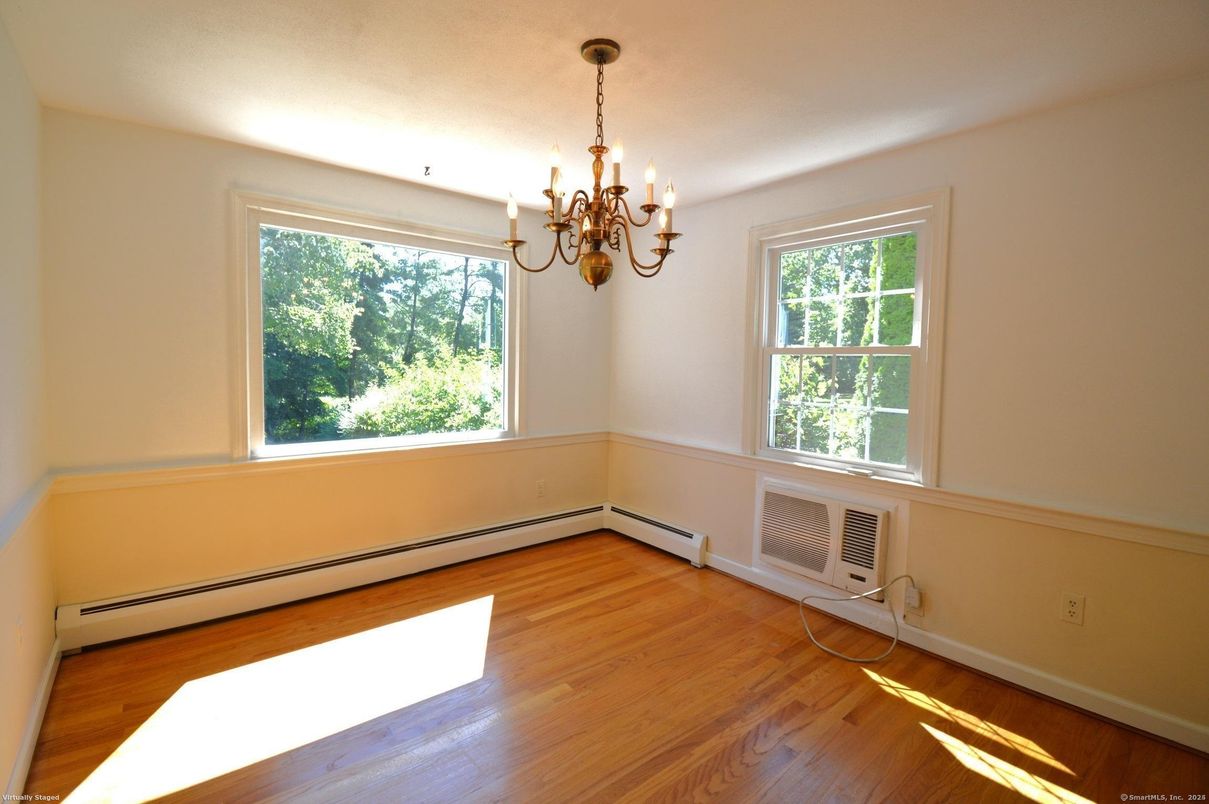 Chandelier, Empty room, Interior, Wood Texture Flooring