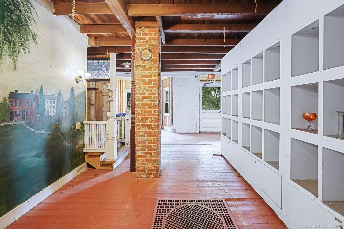Interior, Wooden Beams, Wood Texture Flooring
