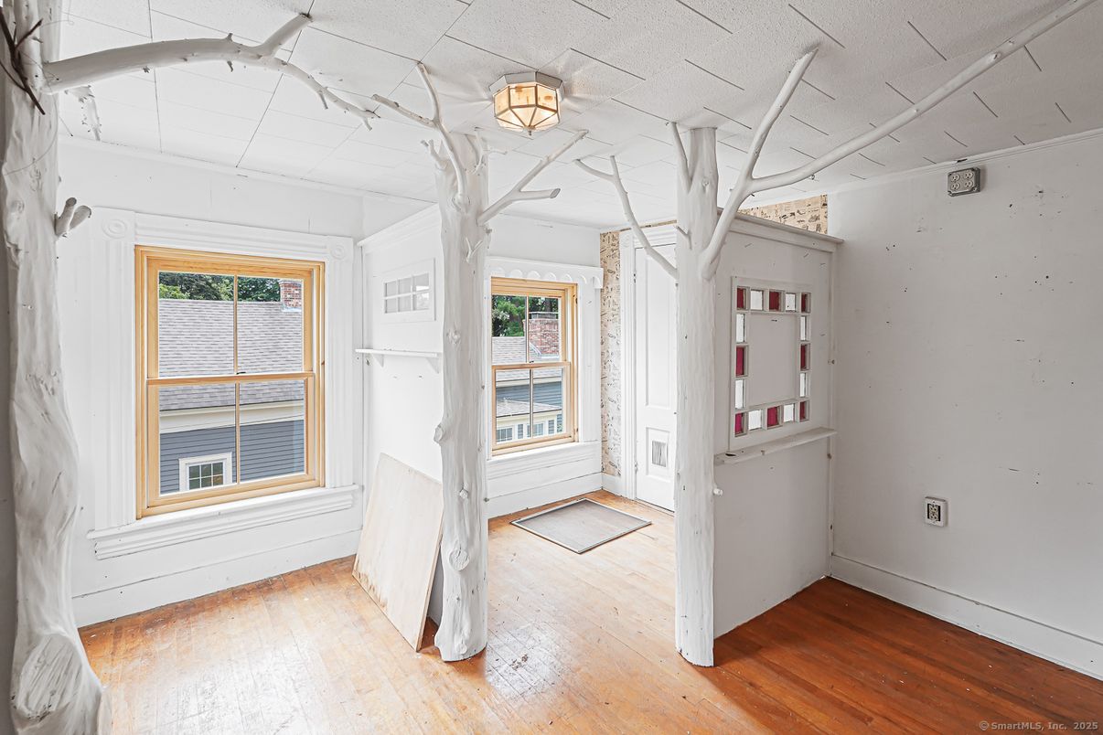 Empty room, Interior, Wood Texture Flooring