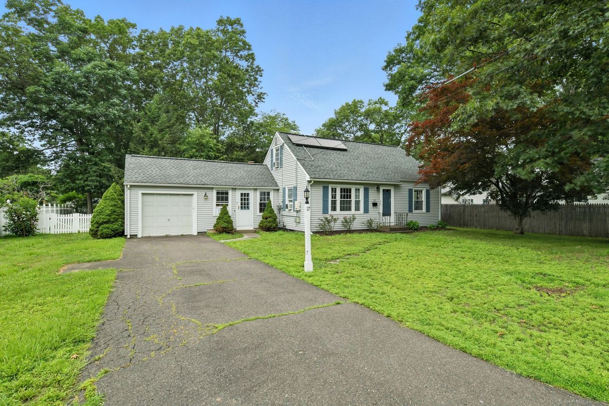 Attached, Backyard, Exterior, Facade, Solar Panels, Cape Cod