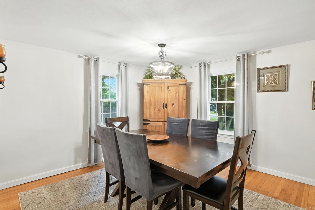 Dining room, Interior, Wood Texture Flooring