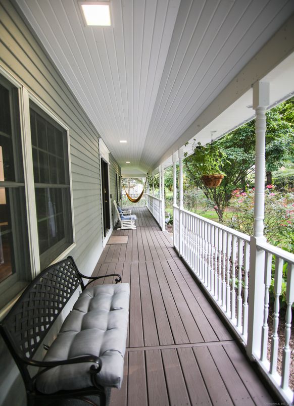Exterior, Recessed Lighting, Wood Texture Flooring