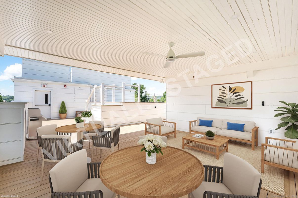Dining room, Exterior, Living room