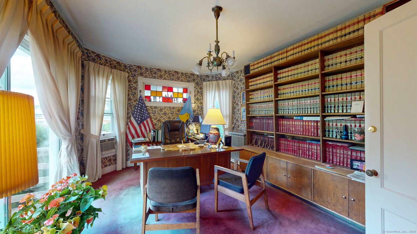 Chandelier, Home Office, Interior
