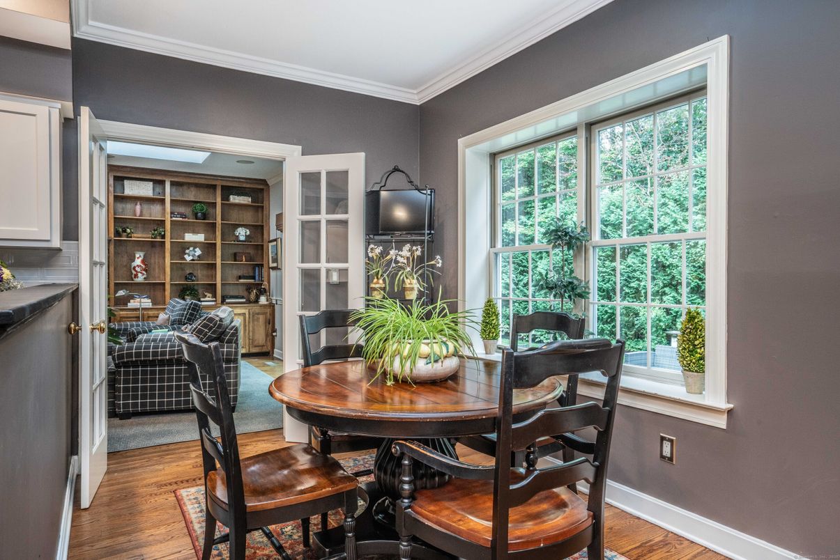 Dining room, Interior, Wood Texture Flooring