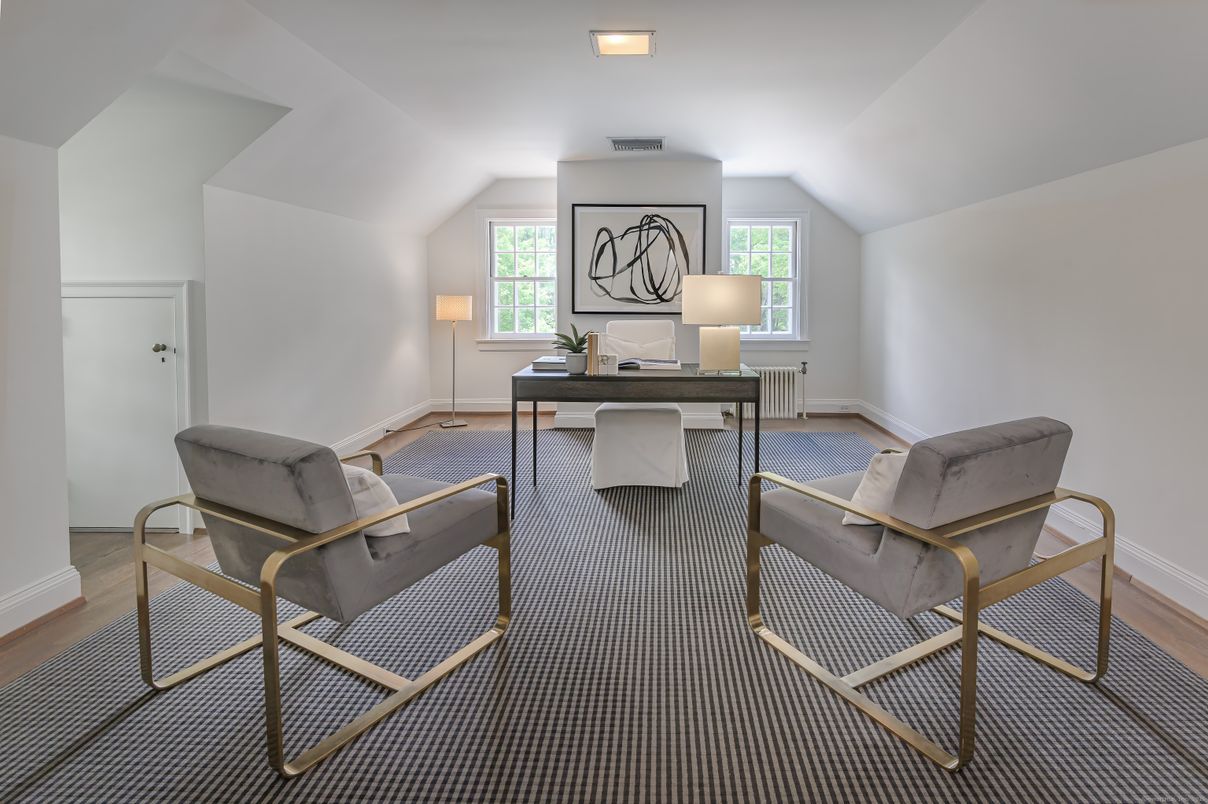 Home Office, Interior, Wood Texture Flooring