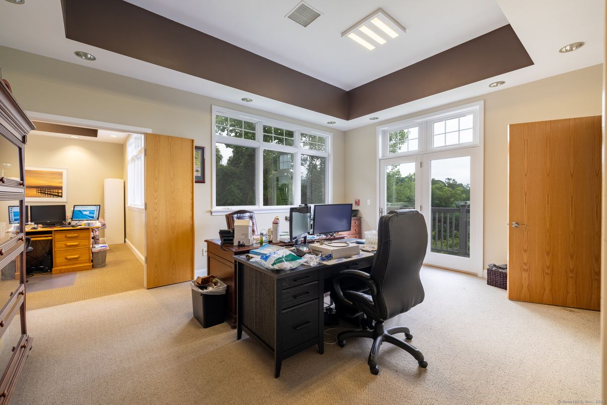 Home Office, Interior, Recessed Lighting