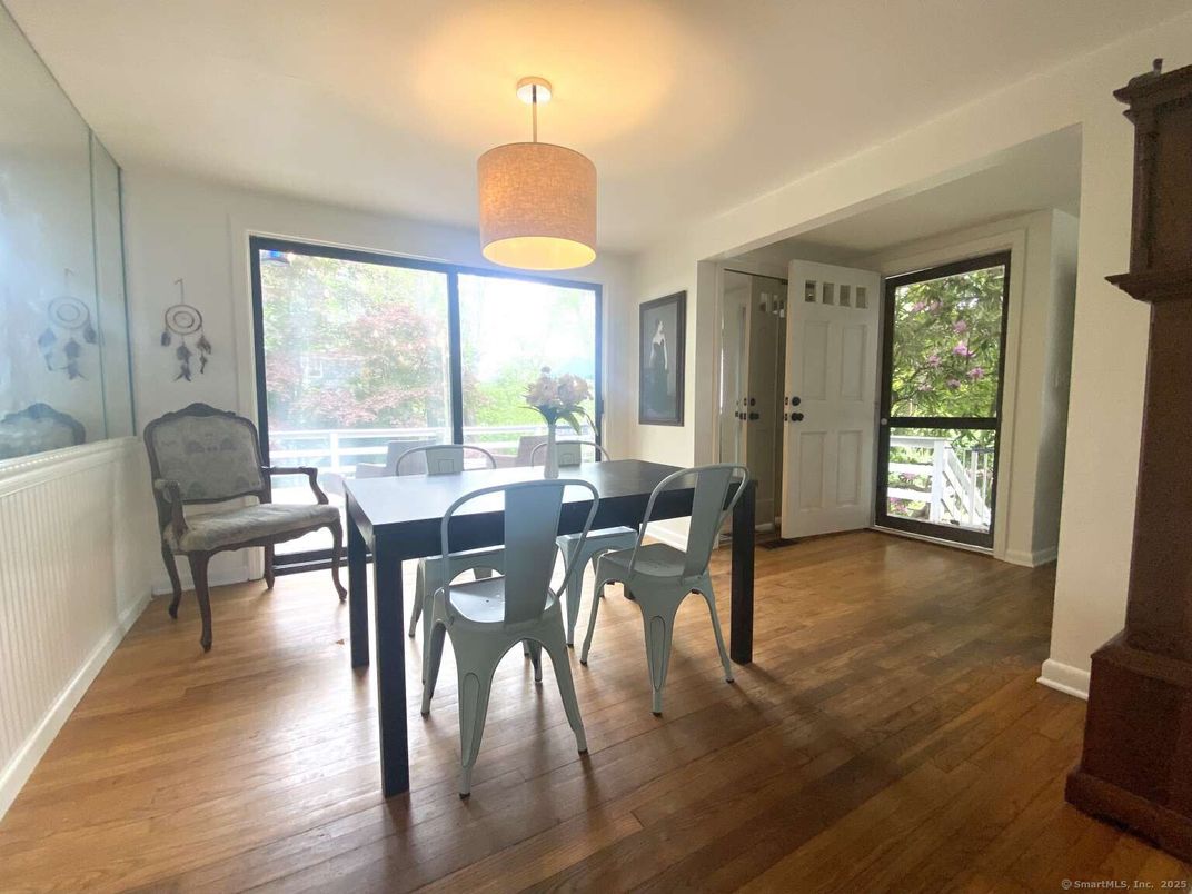 Dining room, Interior, Wood Texture Flooring