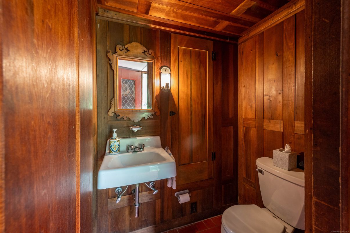 Bathroom, Interior, Wooden Ceilings, Wooden Walls