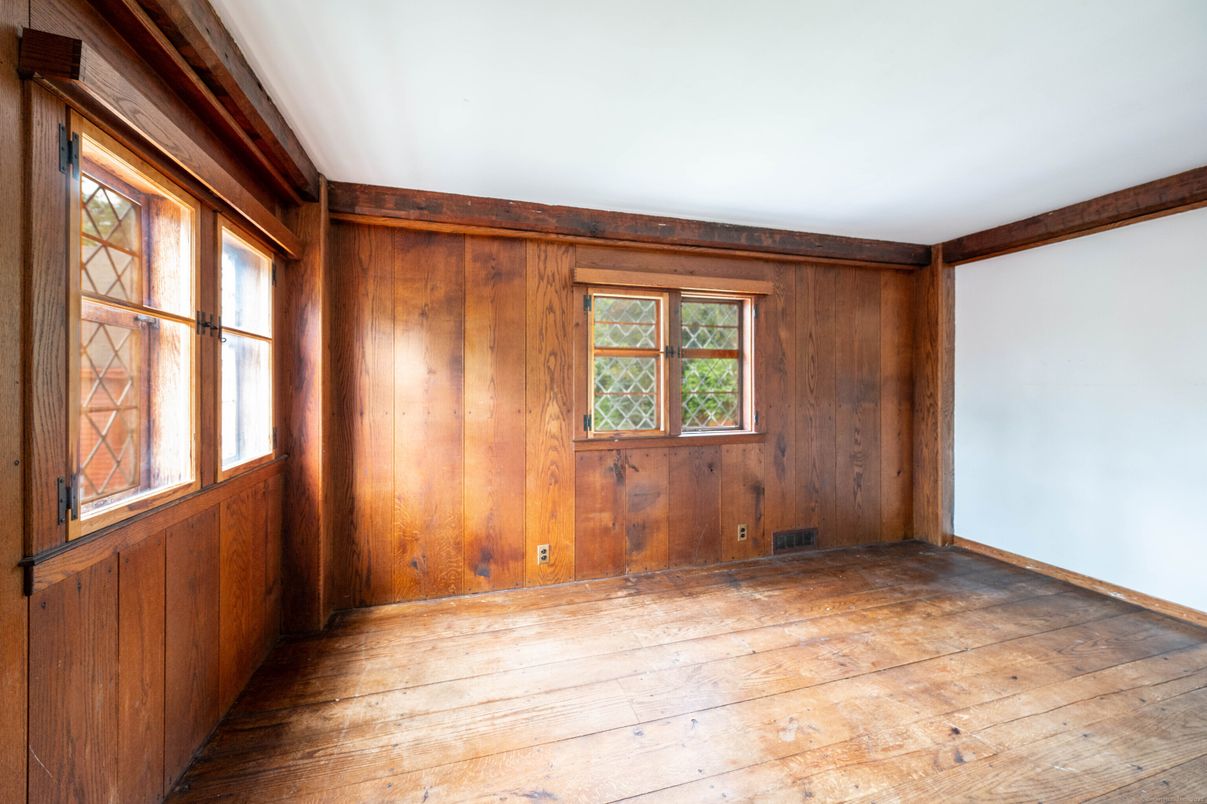 Empty room, Interior, Wood Texture Flooring, Wooden Walls