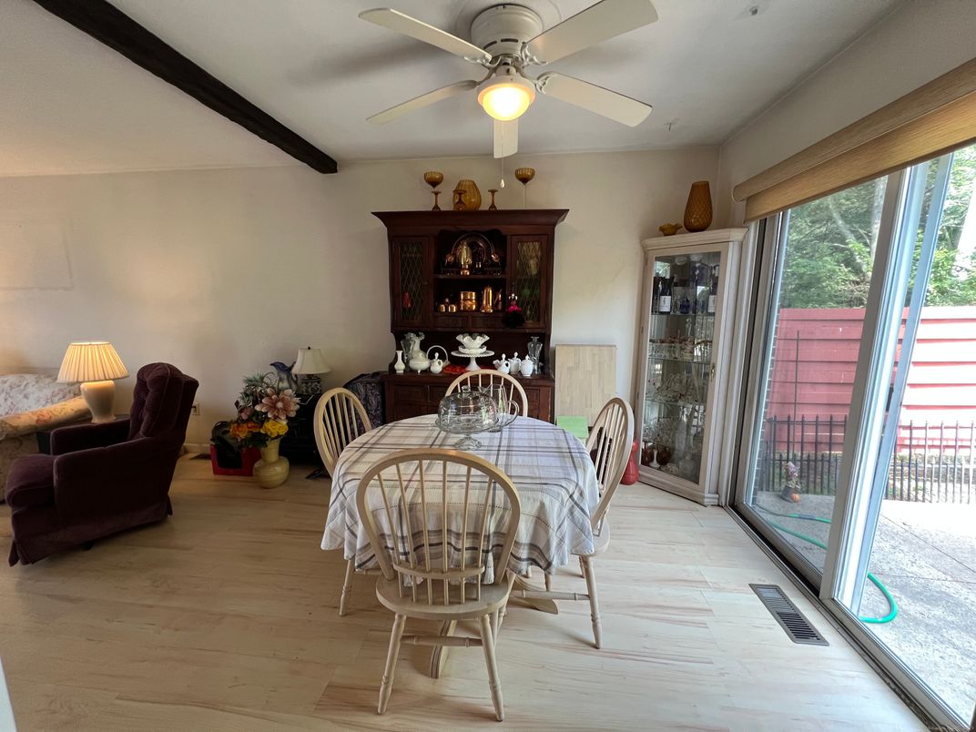 Dining room, Interior, Wooden Beams, Wood Texture Flooring