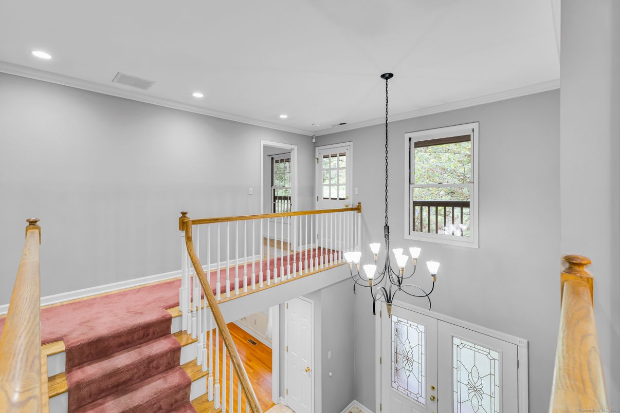 Chandelier, Interior, Recessed Lighting