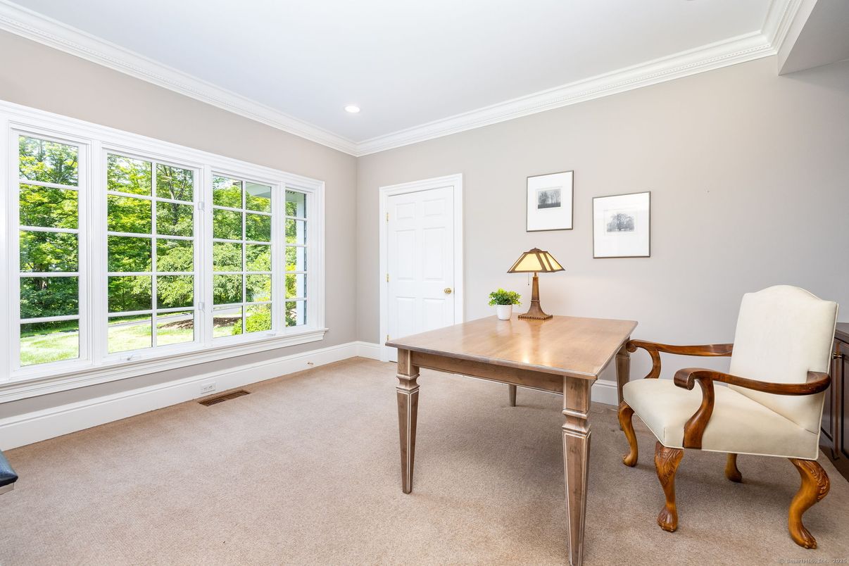 Home Office, Interior, Recessed Lighting