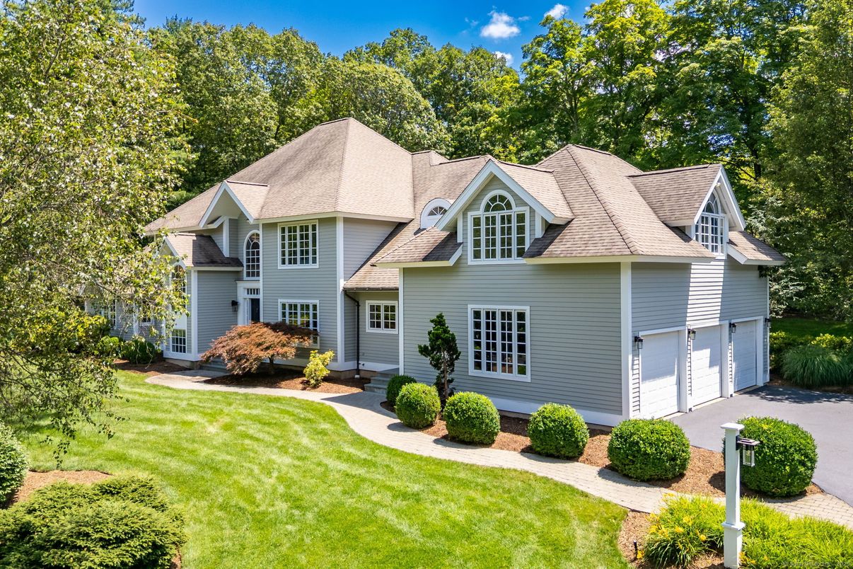 Attached, Backyard, Exterior, Facade, Farmhouse