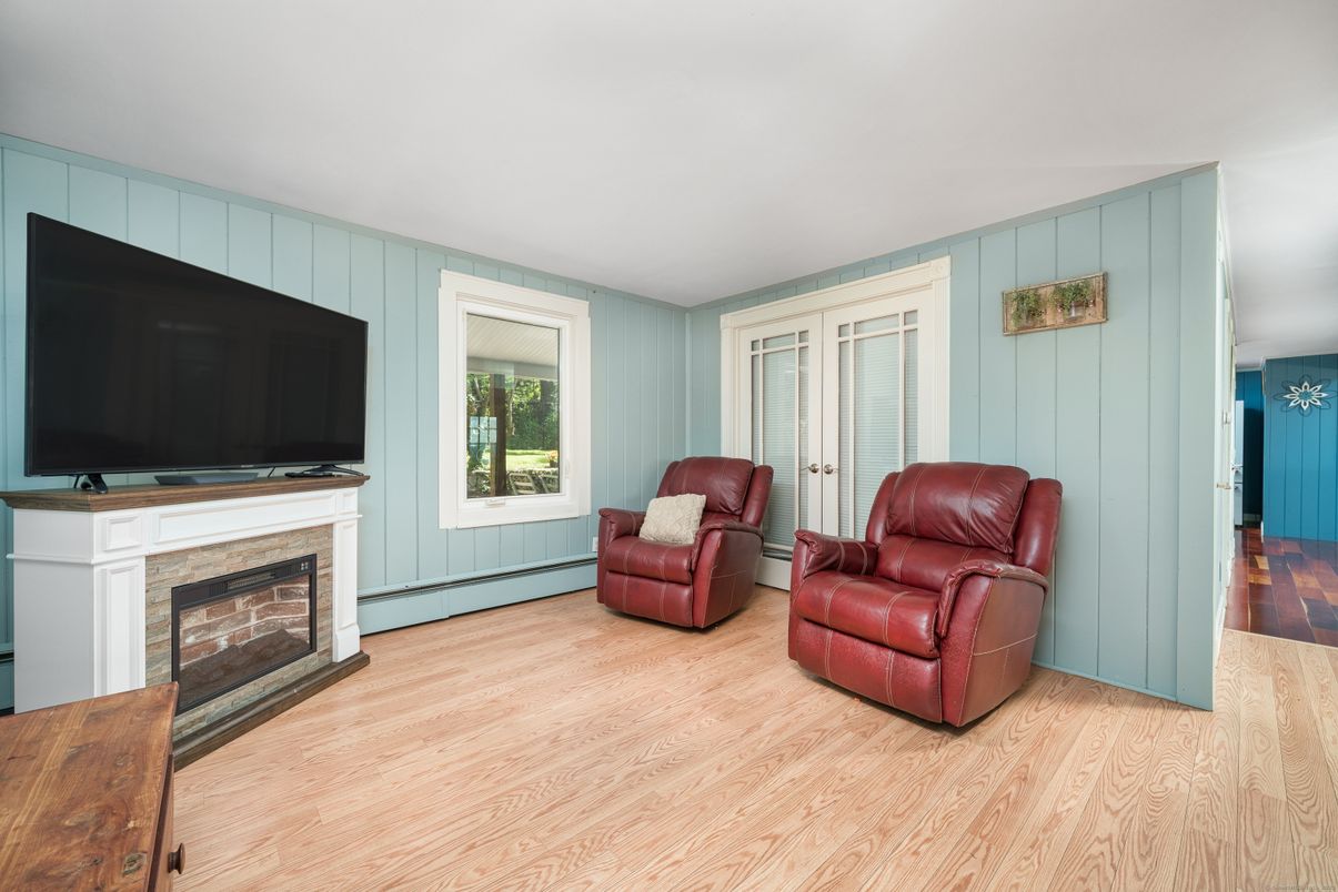 Fireplace, Interior, Wood Texture Flooring