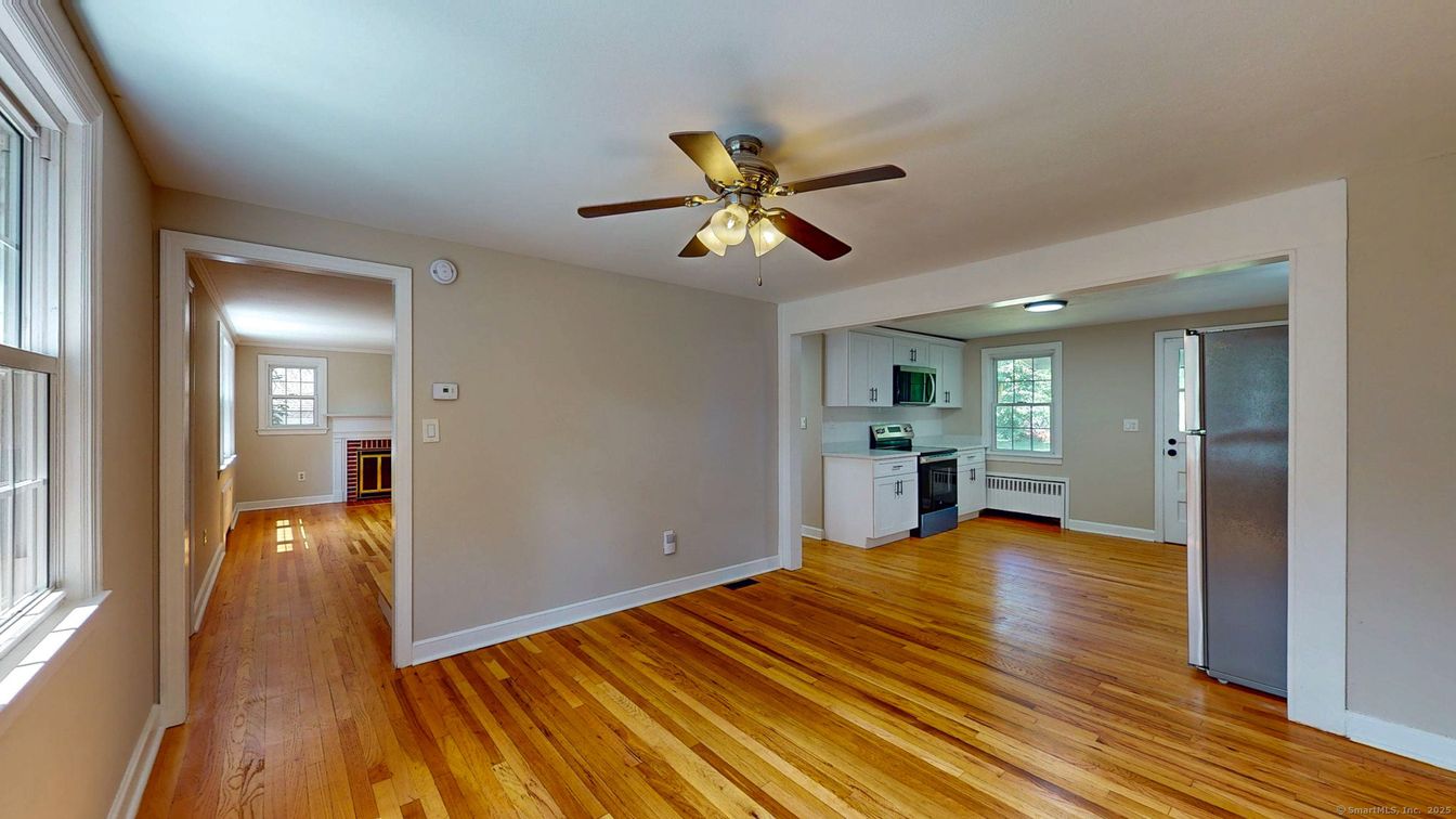 Empty room, Interior, Kitchen, Wood Texture Flooring