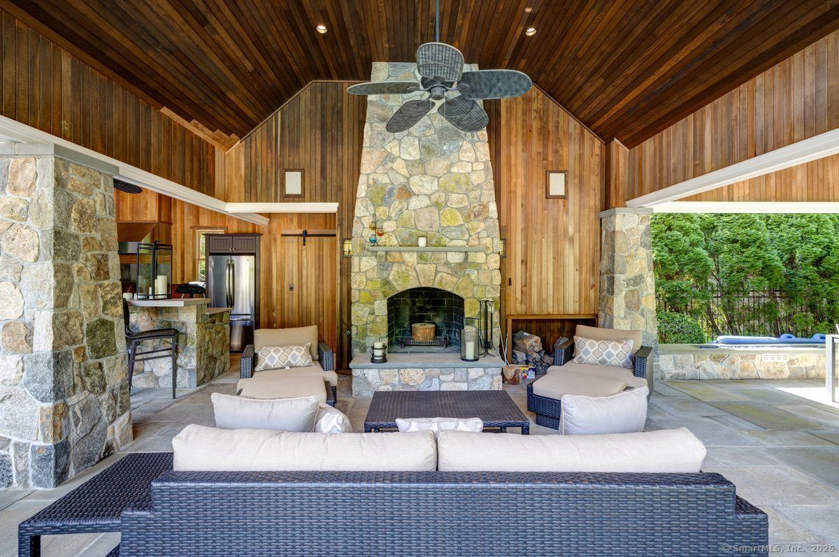 Exterior, Fireplace, Living room, Wooden Ceilings, Wooden Walls